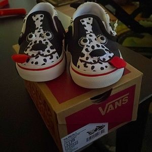 Never been worn! Ordered the wrong size toddler Dalmatian vans